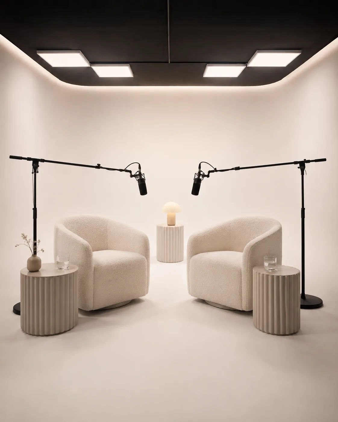 Studio moderne pour podcast